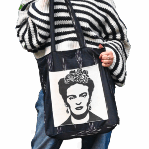 Frida in Monochrome Tote Bag