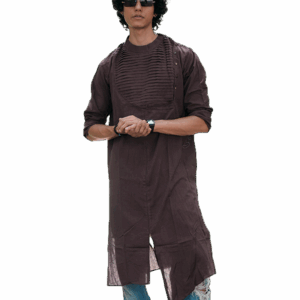 Men's coffee brown kurta (Men's Kurta)