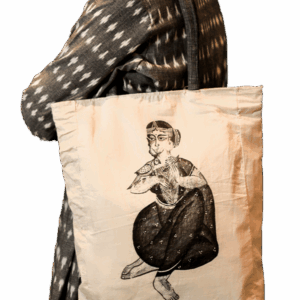 Royal Man with Chameleon Tote Bag