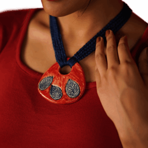 Autumn (Ceramic Neckpiece)