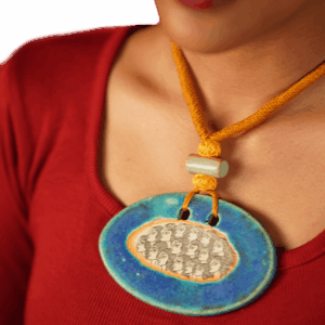 Faces (Ceramic Neckpiece)