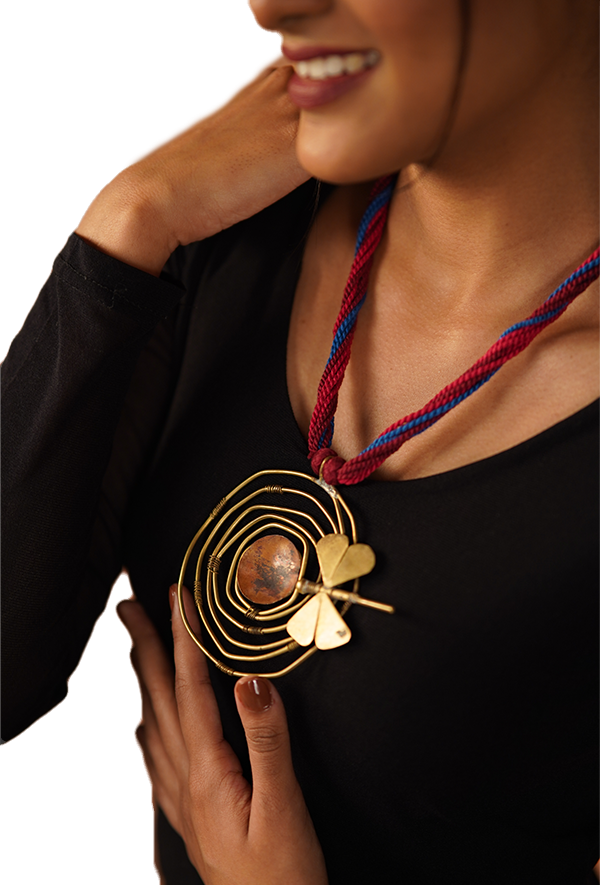 Brass neckpeice
