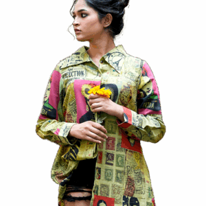 Women's Olive Green Frida Shirt