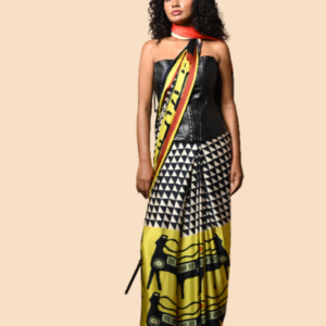 RED DEER MODAL SILK SAREE